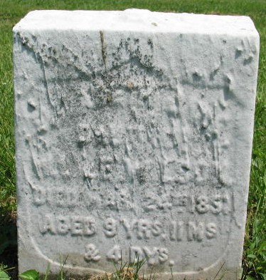 Elizabeth Wilson tombstone